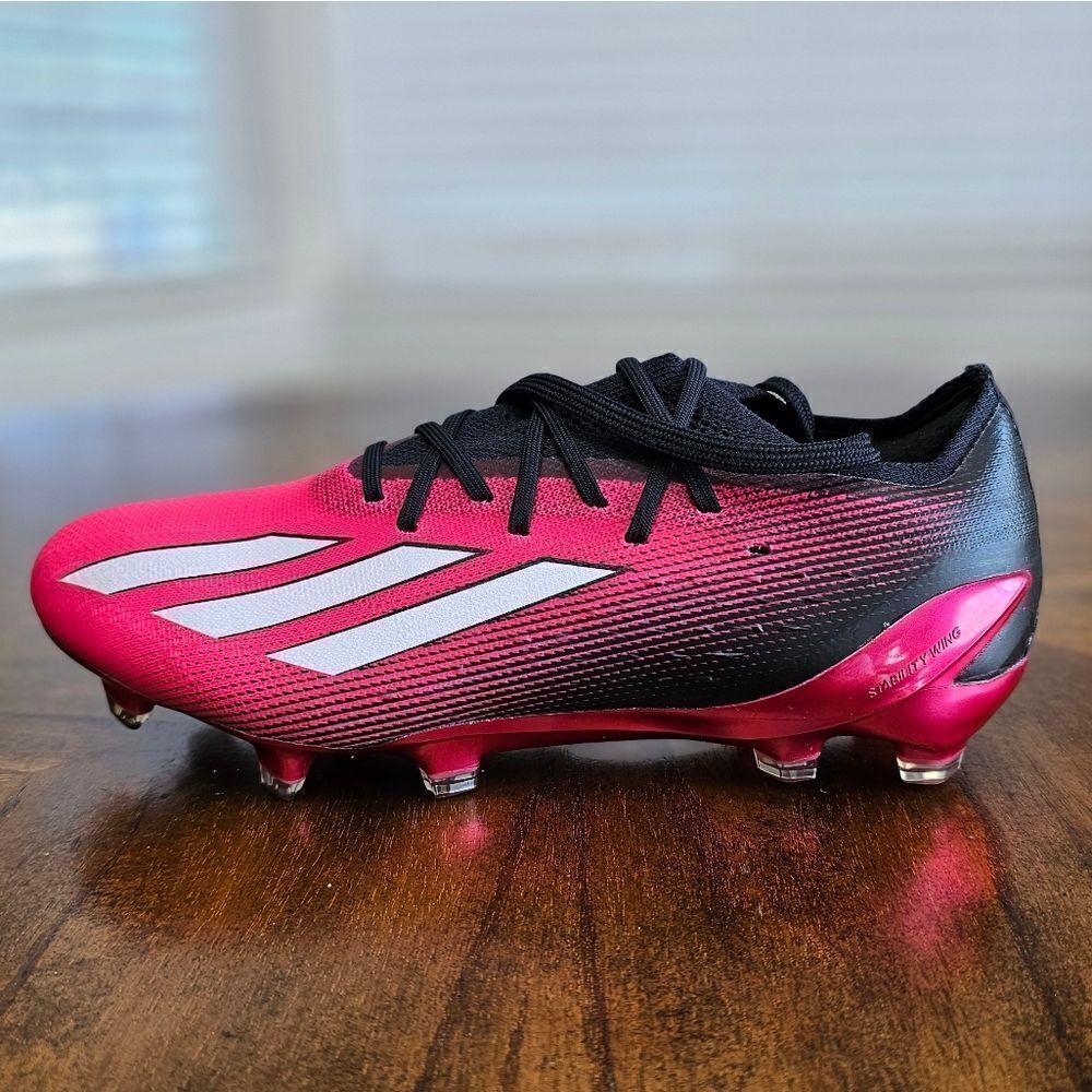 Adidas X Speedportal.1 AG/FG Soccer Cleats Shoes Women's 7 Pink Black Messi New
